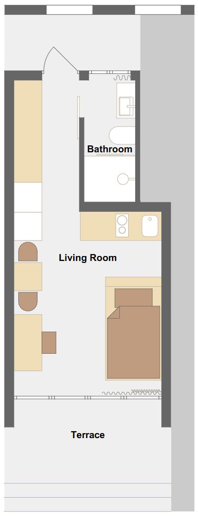 Apartemen Studio