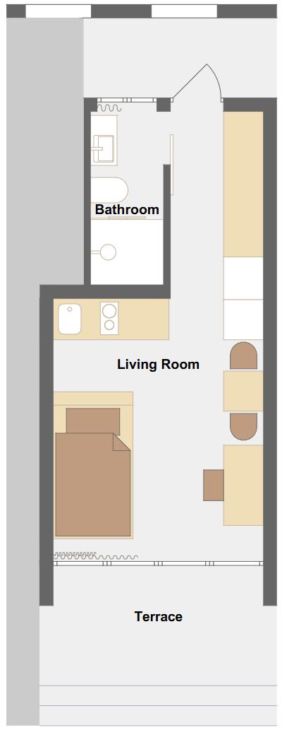 Apartemen Studio